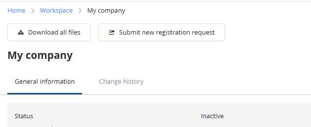 Resubmitting the Registration Application