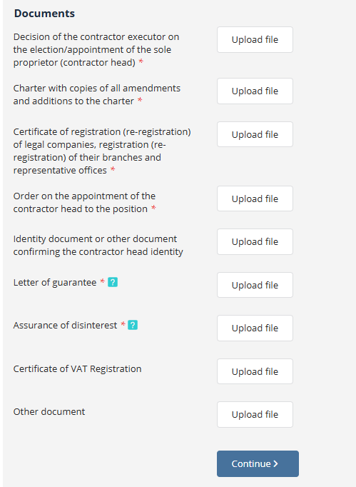 Document Attachment During Registration