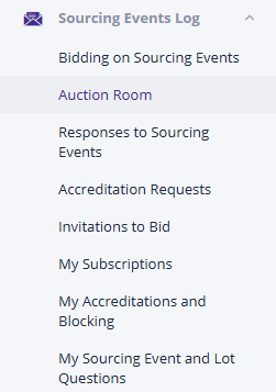 Auction Hall section