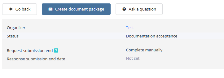 Creating a Document Package