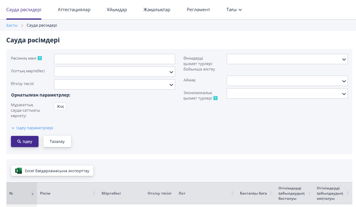 «Сауда рәсімдері» журналы